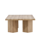 Konferenční stolek Lillehammer, přírodní barva, 40x140X80