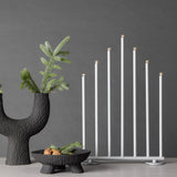 Stolní lampa Björnfjället, stříbrná