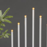 Stolní lampa Björnfjället, stříbrná