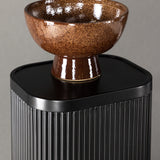 Konferenční stolek Lenox, černý, 100x30X24