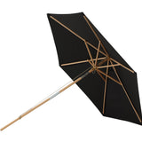 Slunečník  Corypho, černý, ⌀250