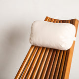 Lounge křeslo Maja, přírodní barva