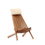 Lounge křeslo Maja, přírodní barva