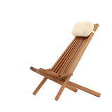 Lounge křeslo Maja, přírodní barva