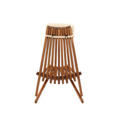 Lounge křeslo Maja, přírodní barva