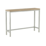 Odkládací stolek Rise, přírodní barva, 30x110