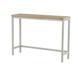 Odkládací stolek Rise, přírodní barva, 30x110