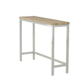 Odkládací stolek Rise, přírodní barva, 30x110