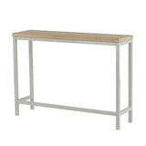 Odkládací stolek Rise, přírodní barva, 30x110