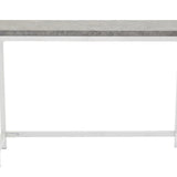 Odkládací stolek Rise, bílý, 30x110
