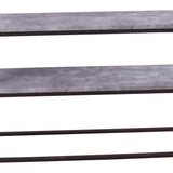 Odkládací stolek Rise, černý, 30x110