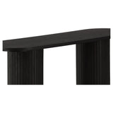 Odkládací stolek Bianca, černý, 40x130