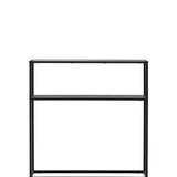 Odkládací stolek Bogóta, černý, 30x80
