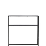 Odkládací stolek Bogóta, černý, 30x80
