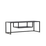TV stolek Riverside, černý, 40x120