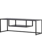 TV stolek Riverside, černý, 40x120