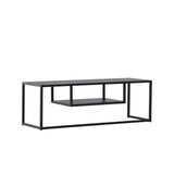 TV stolek Riverside, černý, 40x120