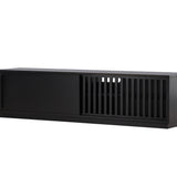 TV stolek Lugo, černý, 45x180