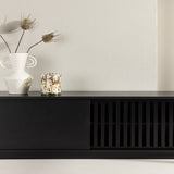 TV stolek Lugo, černý, 45x180
