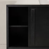 TV stolek Lugo, černý, 45x180