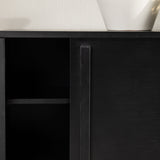 TV stolek Lugo, černý, 45x180