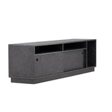 TV stolek Girona, černý, 50x180