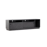 TV stolek Girona, černý, 50x180
