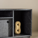 TV stolek Girona, černý, 50x180