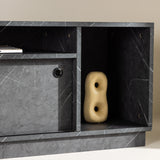 TV stolek Girona, černý, 50x180