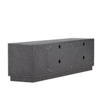 TV stolek Girona, černý, 50x180