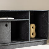 TV stolek Girona, černý, 50x180