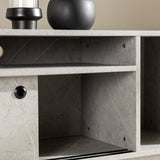 TV stolek Girona, šedý, 50x180
