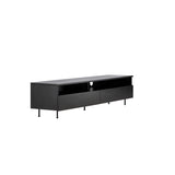 TV stolek Navarra, černý, 40x180