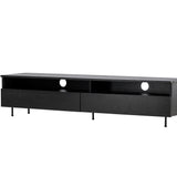 TV stolek Navarra, černý, 40x180