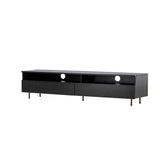 TV stolek Navarra, černý, 40x180