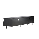 TV stolek Navarra, černý, 40x180