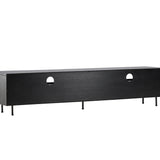 TV stolek Navarra, černý, 40x180