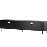 TV stolek Navarra, černý, 40x180
