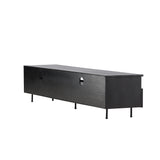 TV stolek Navarra, černý, 40x180