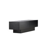 TV stolek Cuenca, černý, 45x160