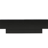 TV stolek Cuenca, černý, 45x160