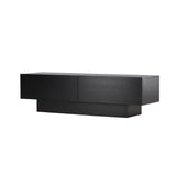 TV stolek Cuenca, černý, 45x160