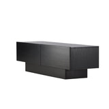 TV stolek Cuenca, černý, 45x160