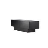 TV stolek Cuenca, černý, 45x160