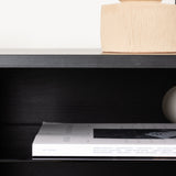 TV stolek Cuenca, černý, 45x160