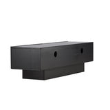 TV stolek Cuenca, černý, 45x160