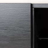 TV stolek Cuenca, černý, 45x160