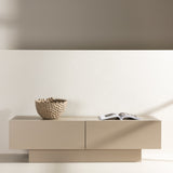 TV stolek Cuenca, hnědý, 45x160