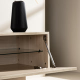 TV stolek Cuenca, smetanový, 45x160