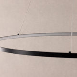 Závěsná lampa Rödäng x Josefin Lustig, černá